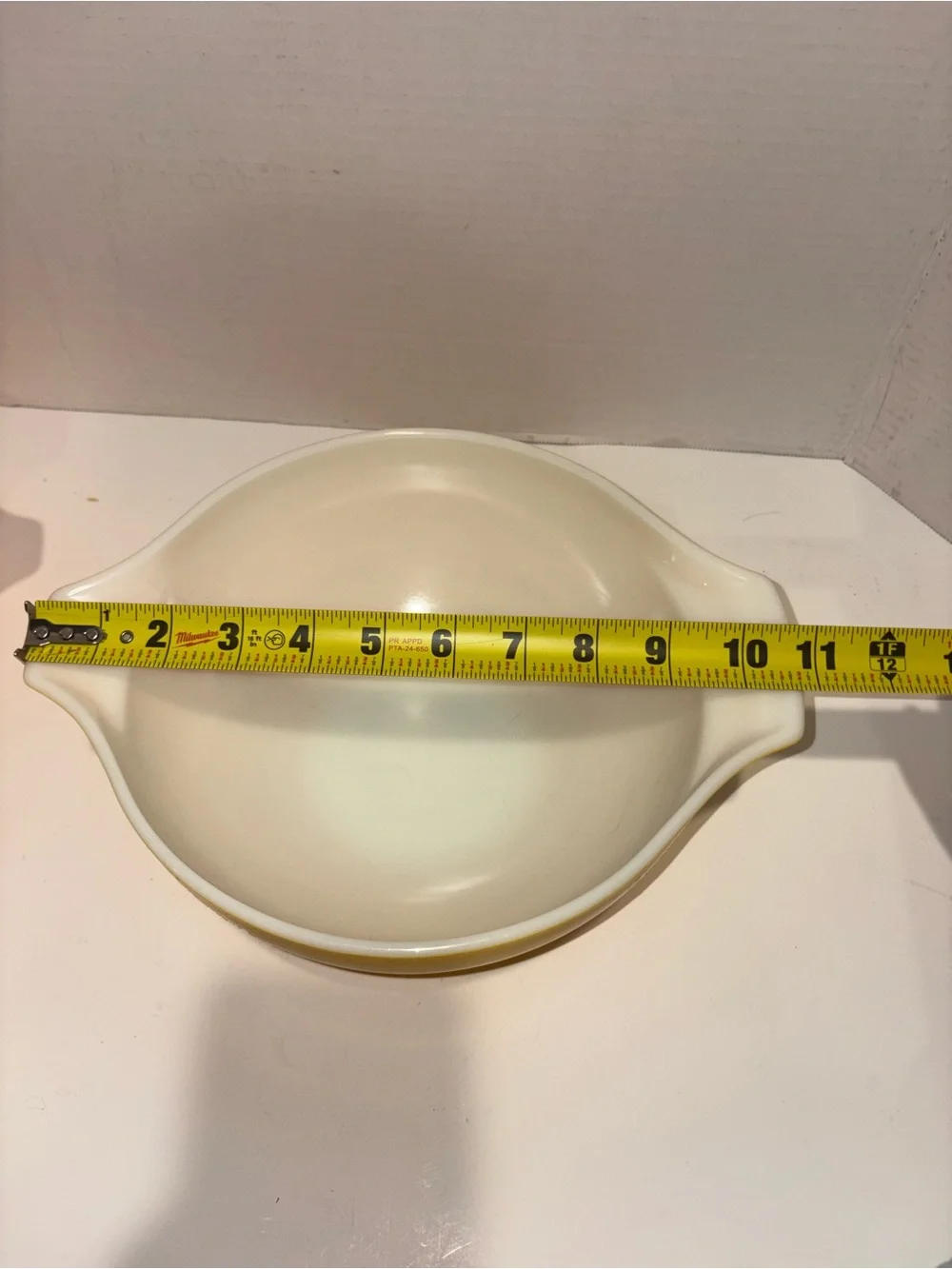 Pyrex Yellow Mixing Bowls Set #441 & 443